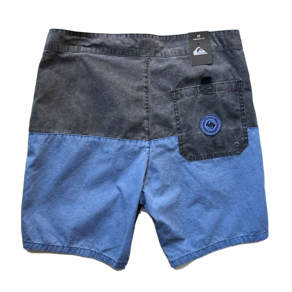 Quiksilver Originals Barby Point Walk Shorts 32 Straight Fit Cotton Poplin - Picture 10 of 12